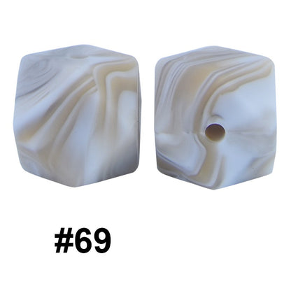 hexagon silicone beads 69