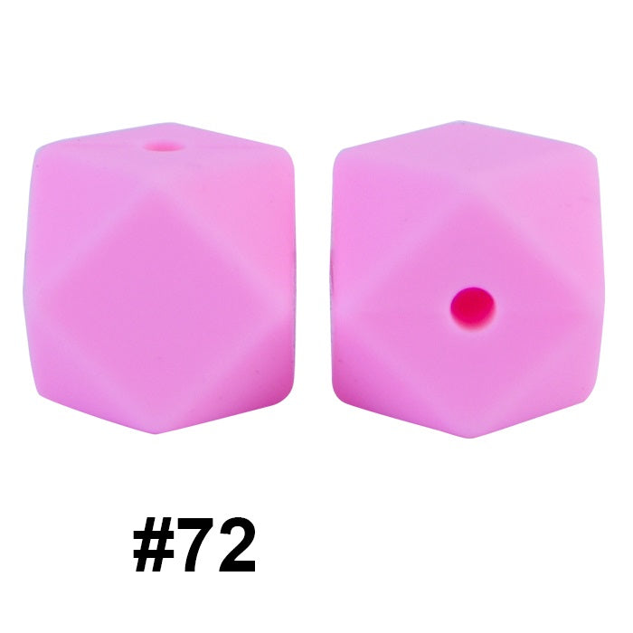 hexagon silicone beads 72