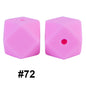 hexagon silicone beads 72