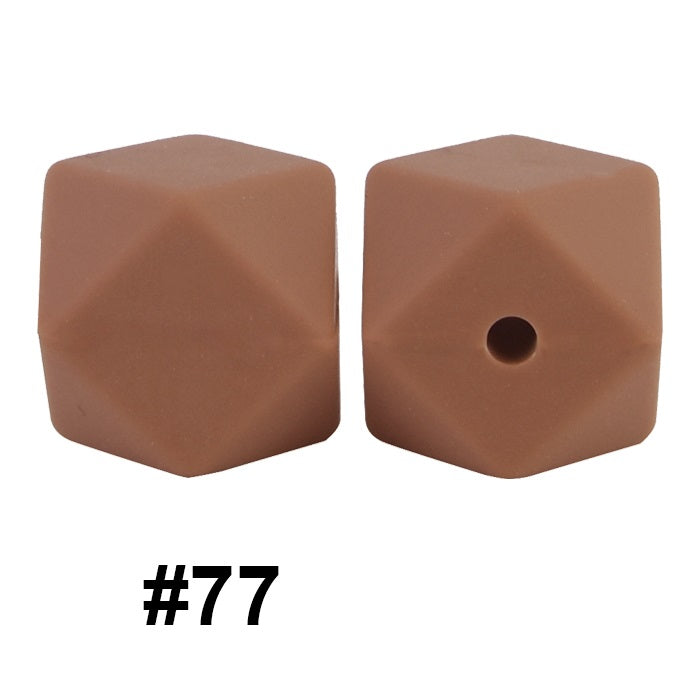 hexagon silicone beads 77