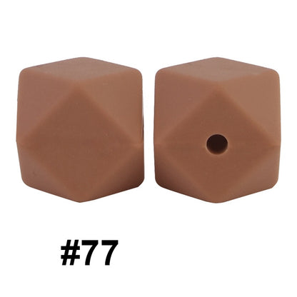 hexagon silicone beads 77