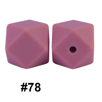 hexagon silicone beads 78