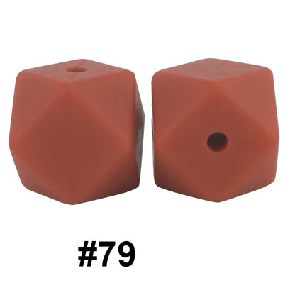 hexagon silicone beads 79