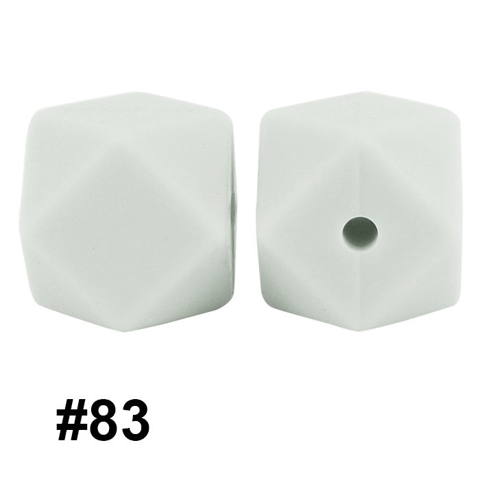 hexagon silicone beads 83
