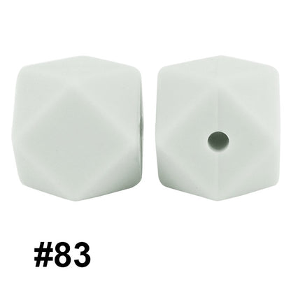 hexagon silicone beads 83