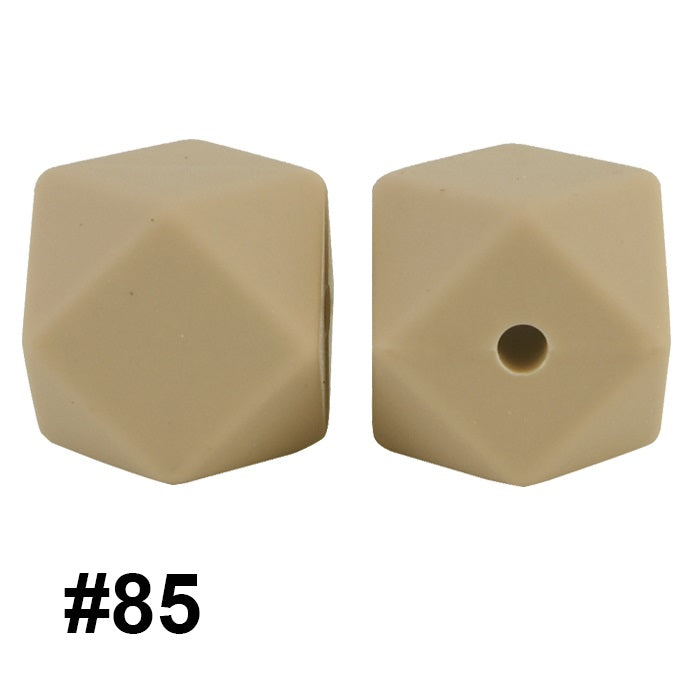 hexagon silicone beads 85
