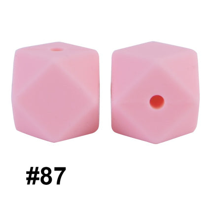 hexagon silicone beads 87