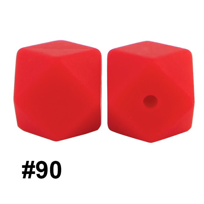 hexagon silicone beads 90