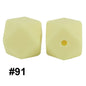 hexagon silicone beads 91