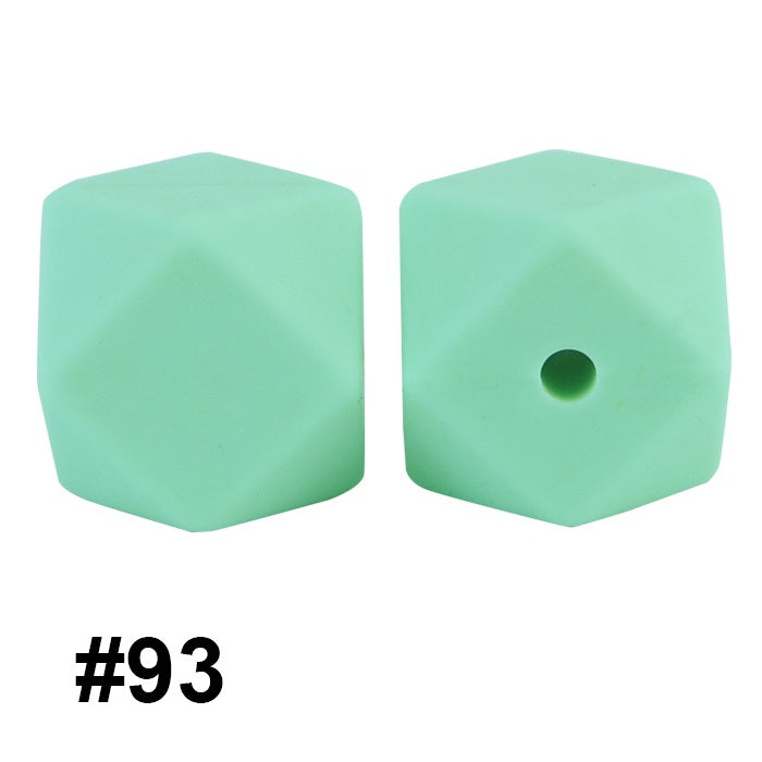 hexagon silicone beads 93