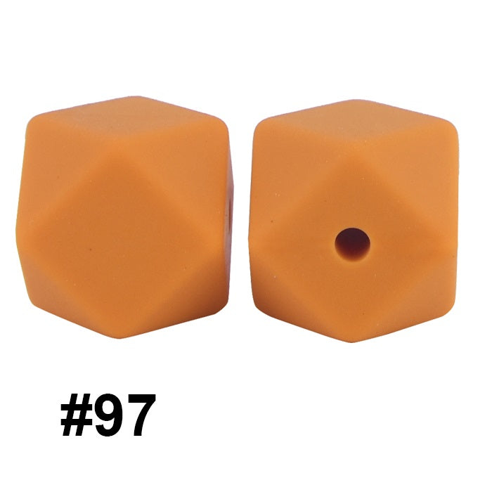 hexagon silicone beads 97