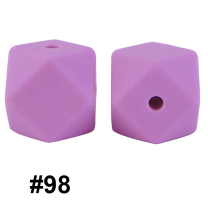 hexagon silicone beads 98